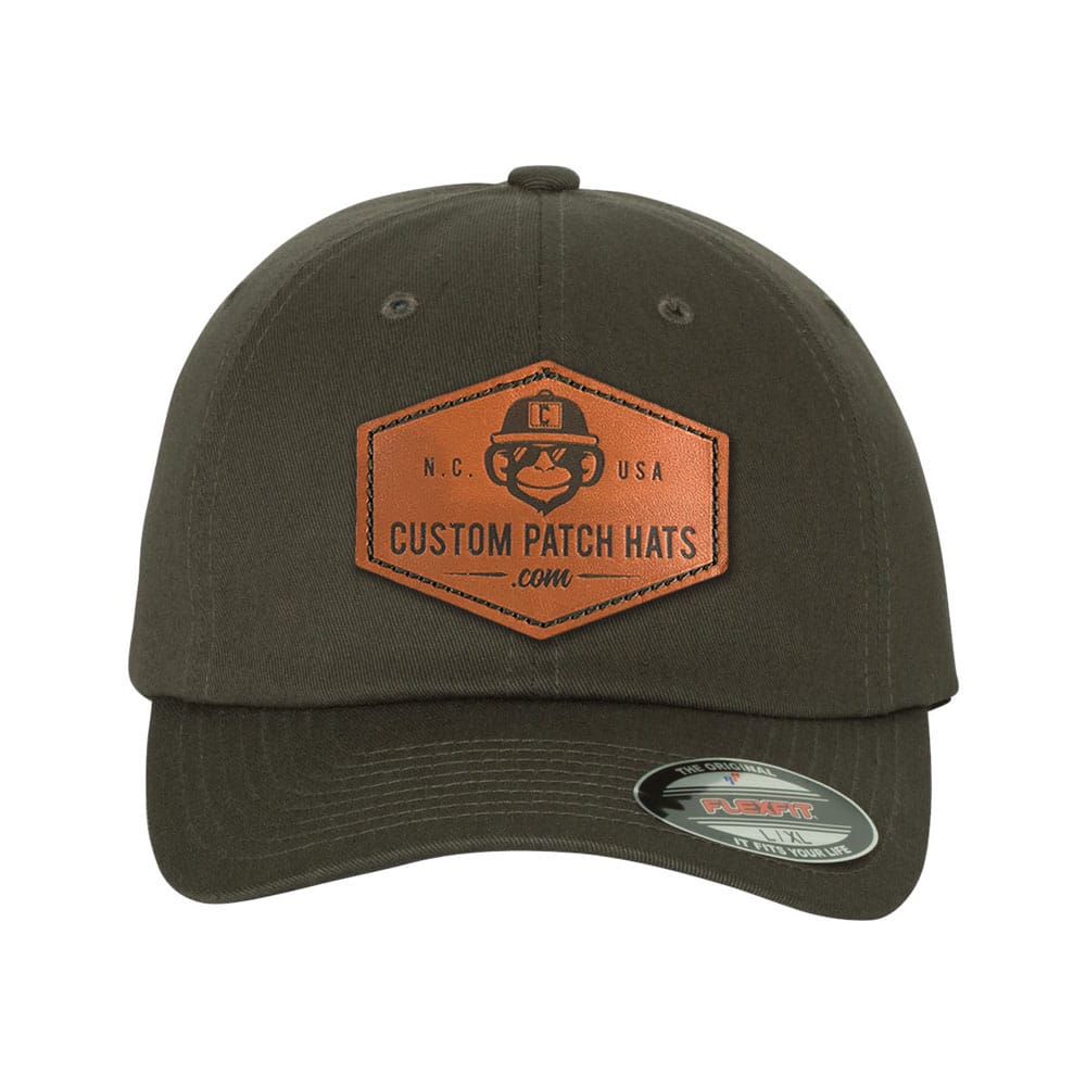 Custom Leather Hat Patches