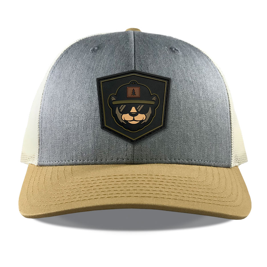 Richardson 115 Pvc Bear Patch Hats