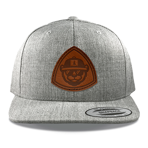 Custom Yupoong Leather Patch Hat