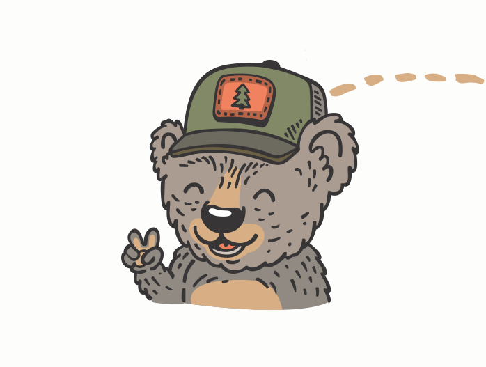 Bear Wearing A Hat