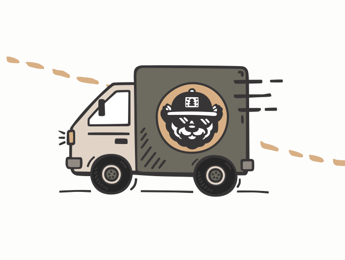 Hat Delivery Truck