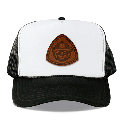 Otto Cap Foam Trucker With Custom Leather Patch Cap