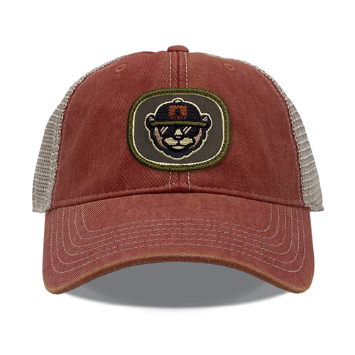 Legacy Trucker Cap With Custom Badge Embroidered Patch