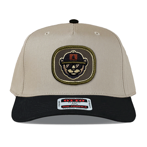 Otto Custom 5 Panel Two-Tone Embroidered Patch Hat