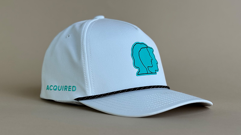 Custom Rope Golf Hat With Logo Transfer