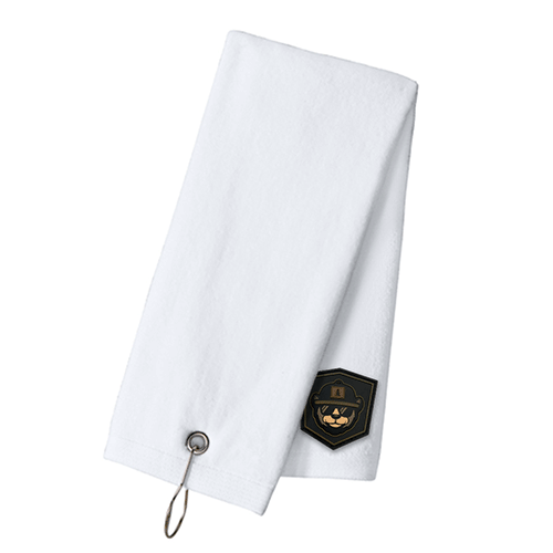 Custom Golf Towel With Patch